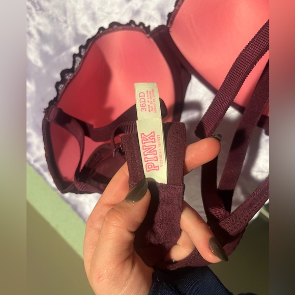 Victoria’s Secret PINK lace Date Push-Up Bra 36DD - Picture 4 of 5